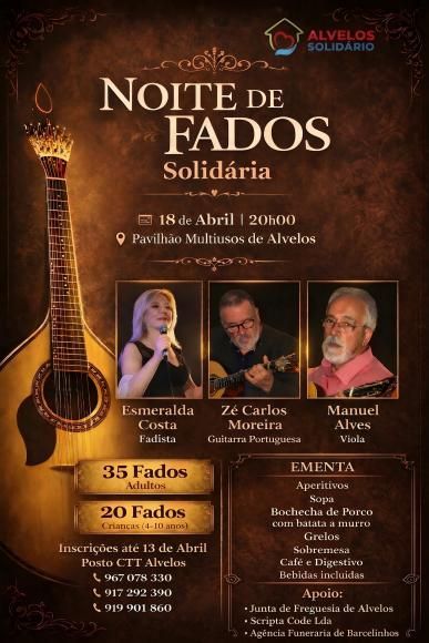 Noite de Fados - Solid&aacute;ria