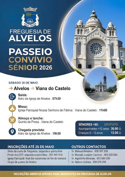 Passeio Conv&iacute;vio S&eacute;nior 2026