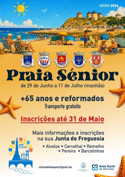 Praia S&eacute;nior 2026