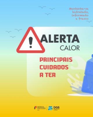 Aviso &agrave; Popula&ccedil;&atilde;o -  "Alerta Calor"