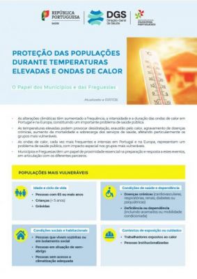 Aviso &agrave; Popula&ccedil;&atilde;o - Calor Extremo