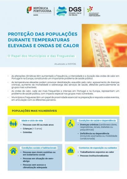 Aviso &agrave; Popula&ccedil;&atilde;o - Calor Extremo