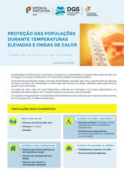 Aviso &agrave; Popula&ccedil;&atilde;o - Calor Extremo
