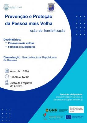 A&ccedil;&atilde;o de Sensibiliza&ccedil;&atilde;o "Preven&ccedil;&atilde;o da Pessoa mais Velha"
