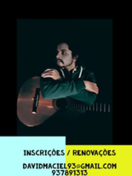 Aulas de Guitarra Cl&aacute;ssica.