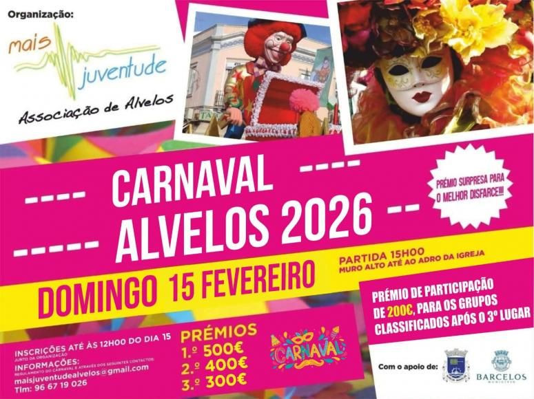 Carnaval Alvelos 2026